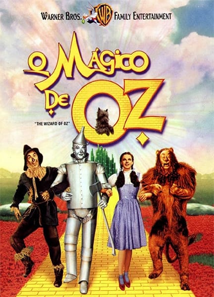 segundo lugar para O Mágico de Oz