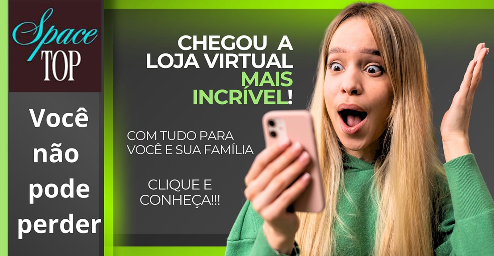 Chegou a loja virtual mais incrível
