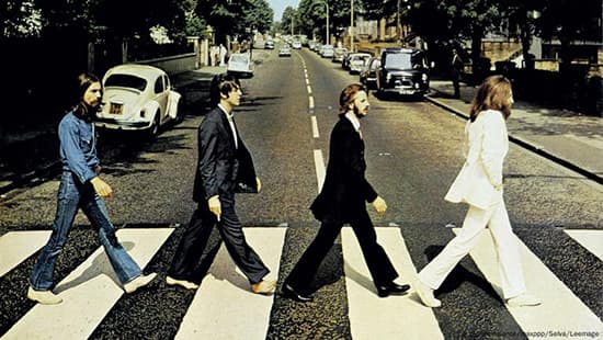 A eterna caminhada dos Beatles